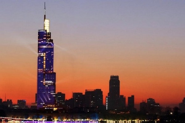 Zifeng Tower, Nanjing, China