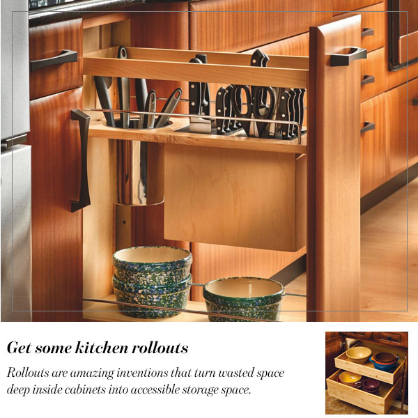 Get some kitchen rollouts