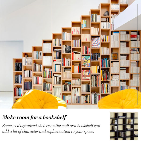 Make room for a bookshelf