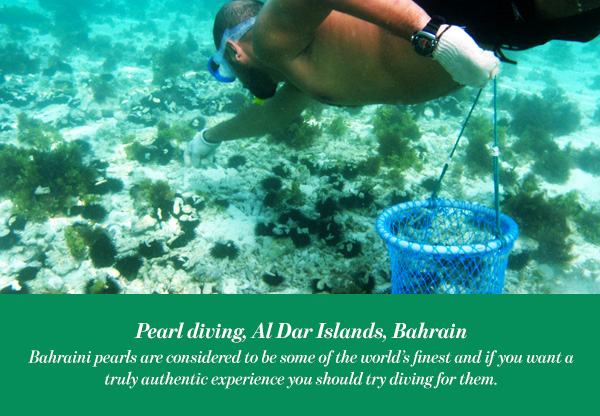 Pearl diving, Al Dar Islands, Bahrain