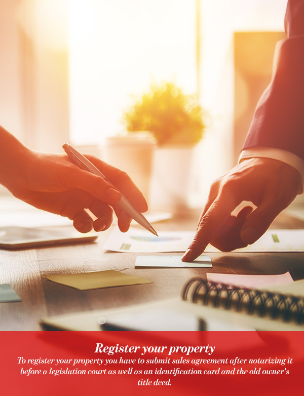 Register your property